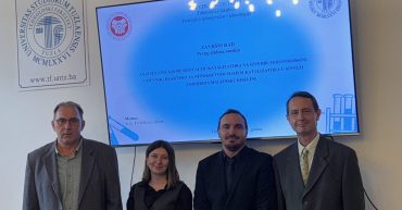 SELMA PAŠIĆ ODBRANILA ZAVRŠNI RAD PRVOG CIKLUSA STUDIJA NA STUDIJSKOM ODSJEKU HEMIJSKO INŽENJERSTVO I TEHNOLOGIJA